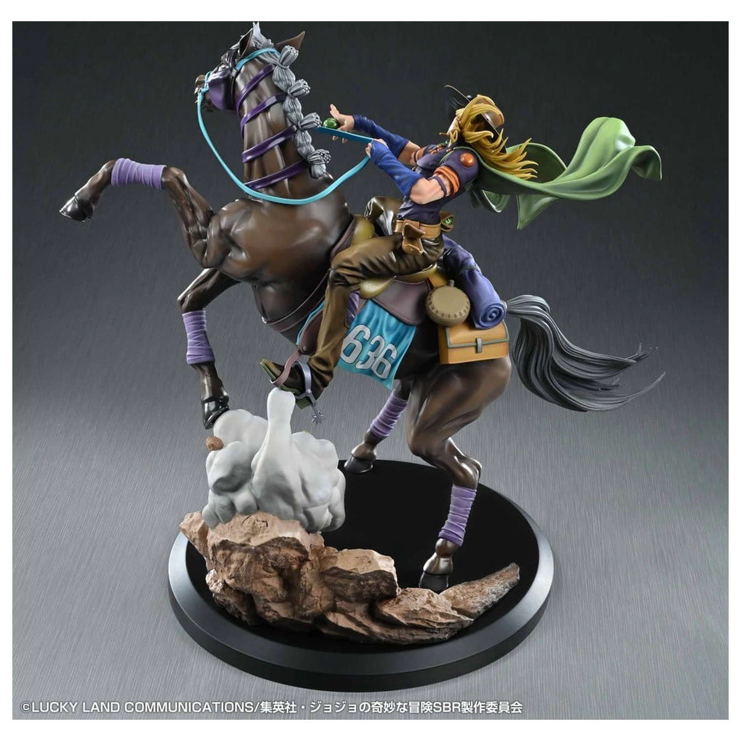 JoJo's Bizarre Adventure: Steel Ball Run figurka Gyro Zeppeli & Valkyrie 31 cm fotografii produktu