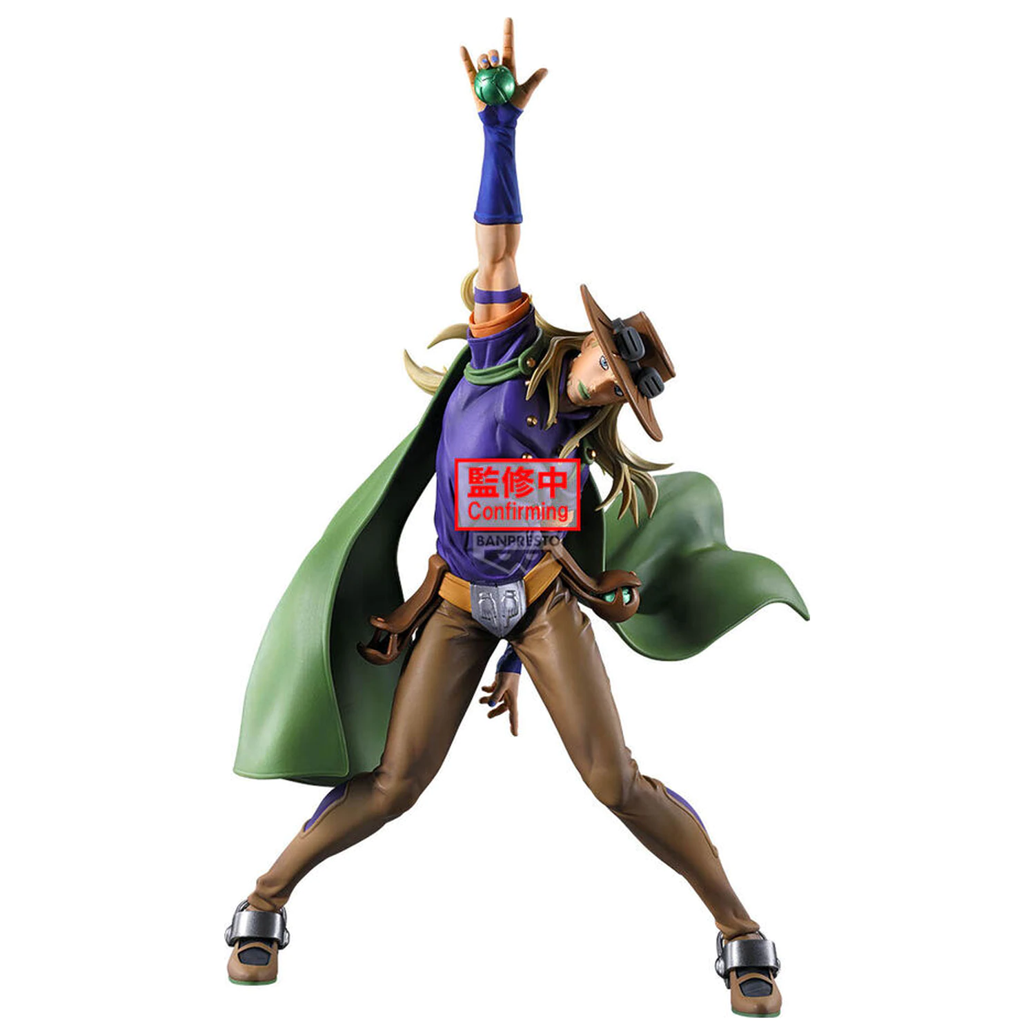 Jojo's Bizarre Adventure Steel Ball Run Mometria Gyro Zeppeli figurka 26 cm fotografii produktu