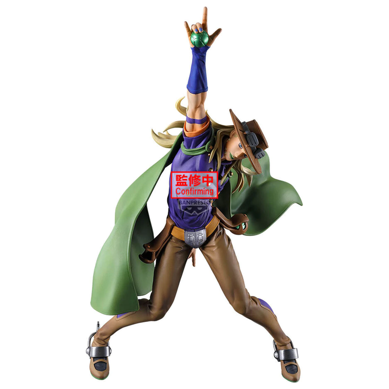 Jojo's Bizarre Adventure Steel Ball Run Mometria Gyro Zeppeli figurka 26 cm fotografii produktu