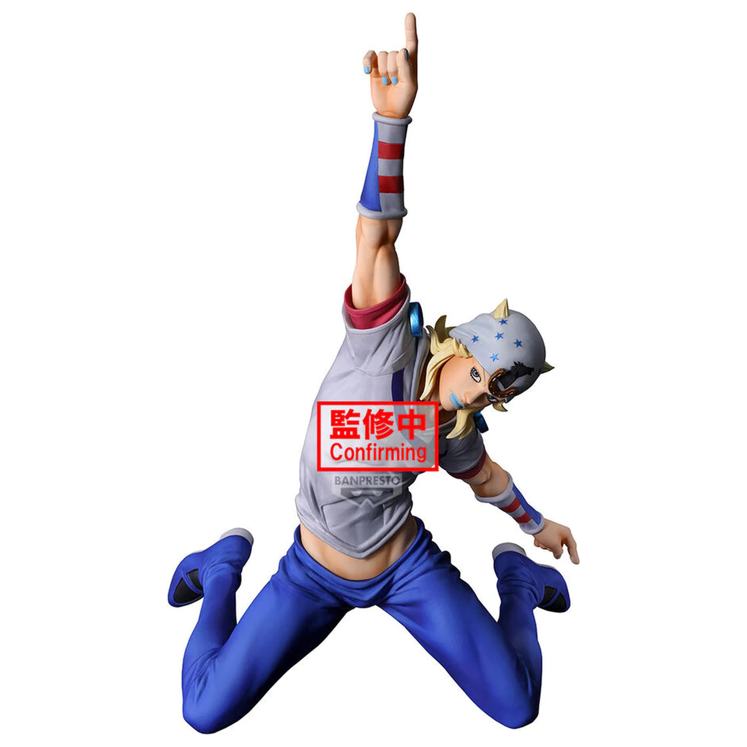 Jojo's Bizarre Adventure Steel Ball Run Mometria Johnny Joestar figurka 18 cm fotografii produktu