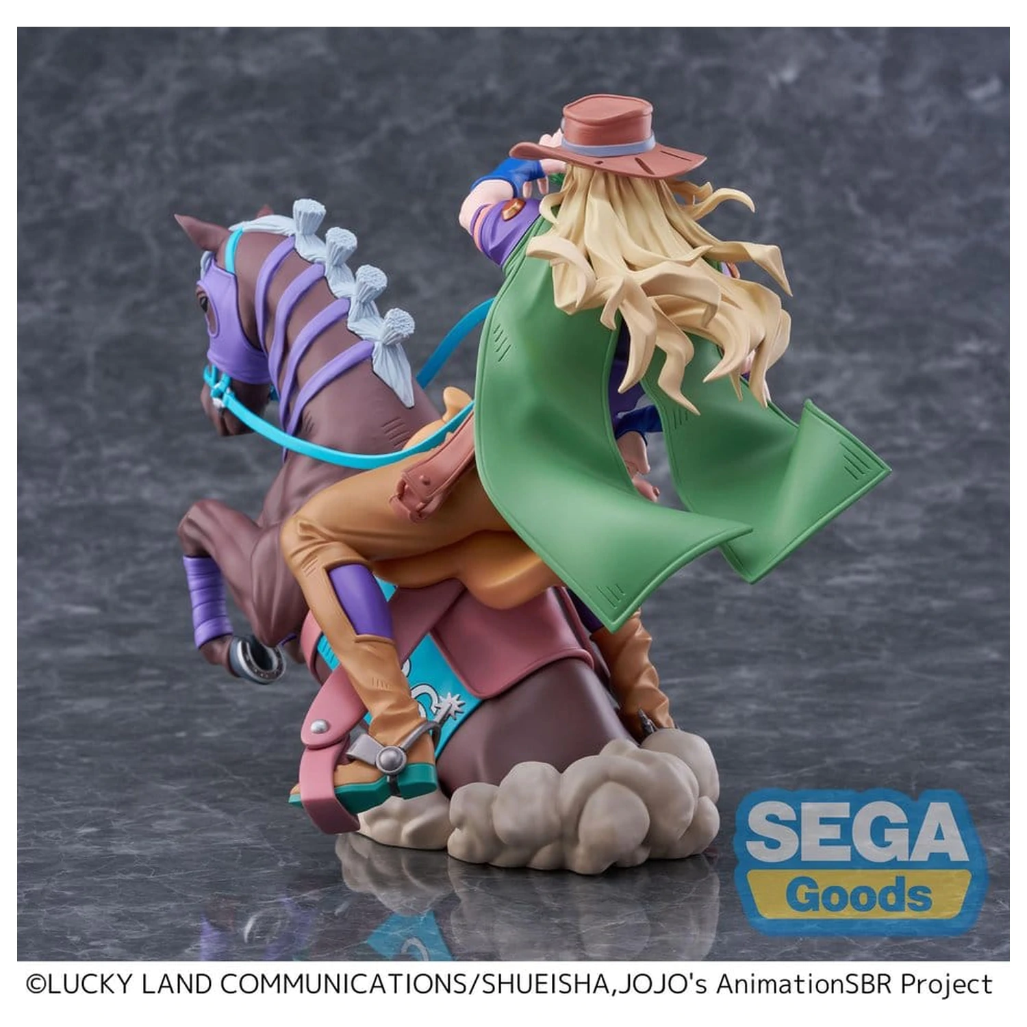 JoJo's Bizarre Adventure: Steel Ball Run XrossLinkMAX PVC figurka Gyro Zeppeli 18 cm fotografii produktu