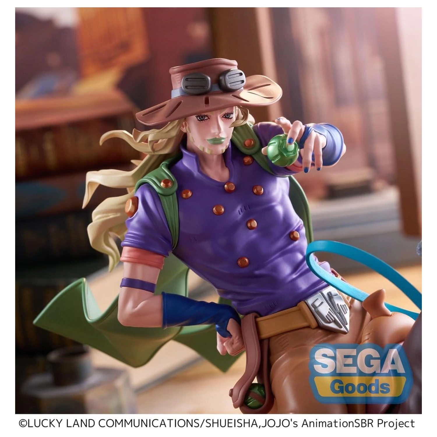 JoJo's Bizarre Adventure: Steel Ball Run XrossLinkMAX PVC figurka Gyro Zeppeli 18 cm fotografii produktu