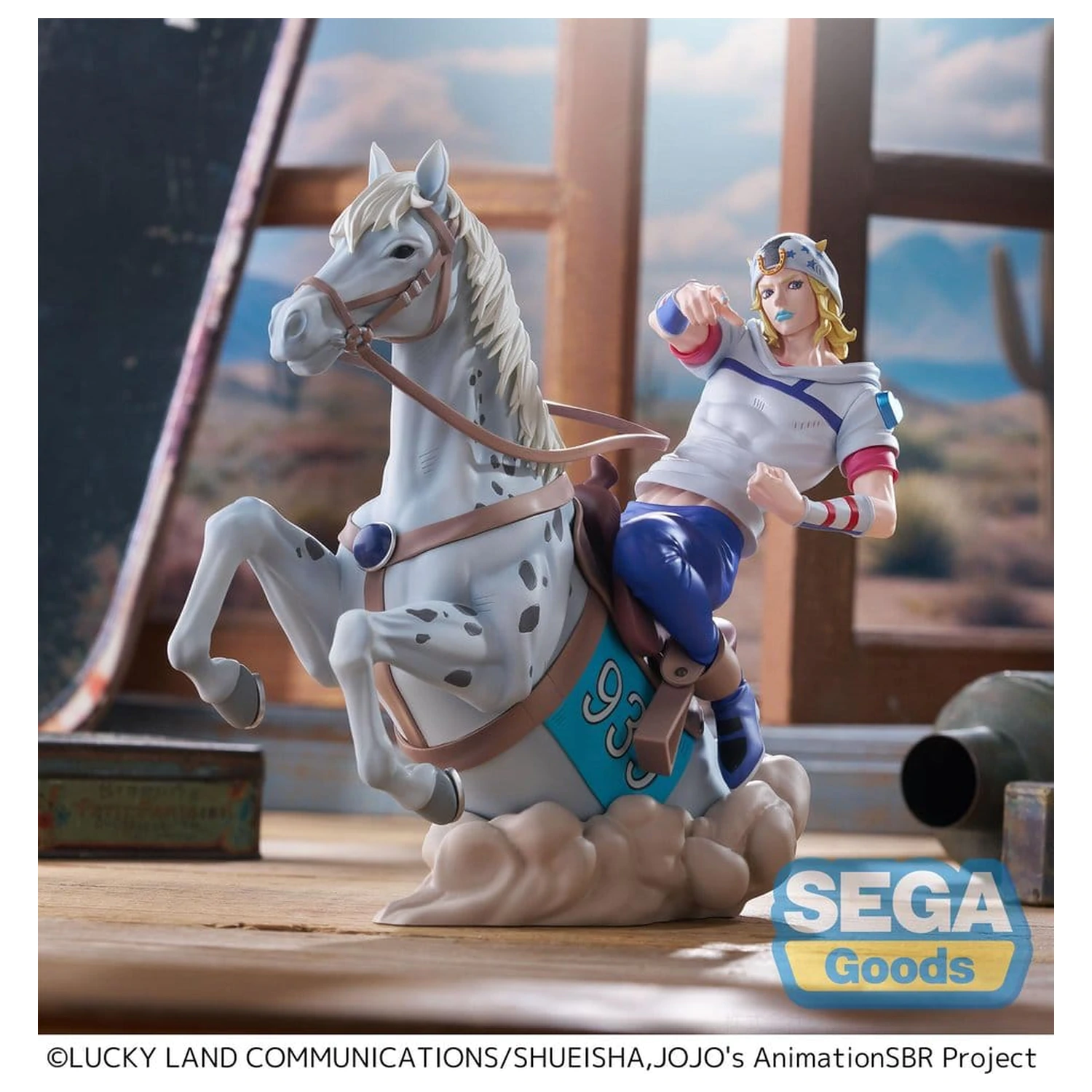 JoJo's Bizarre Adventure: Steel Ball Run XrossLinkMAX PVC Figurka Johnny Joestar 18 cm fotografii produktu