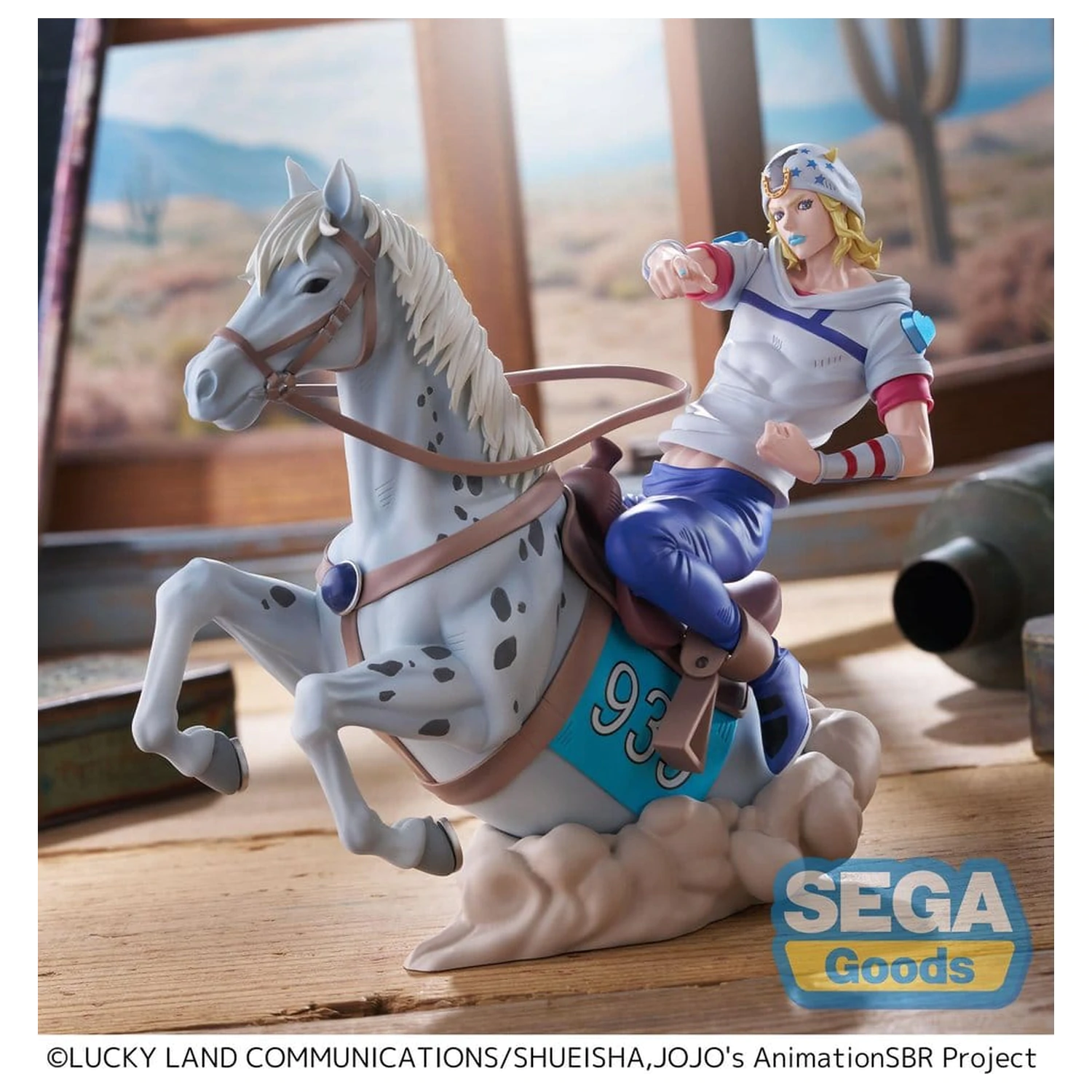 JoJo's Bizarre Adventure: Steel Ball Run XrossLinkMAX PVC Figurka Johnny Joestar 18 cm fotografii produktu