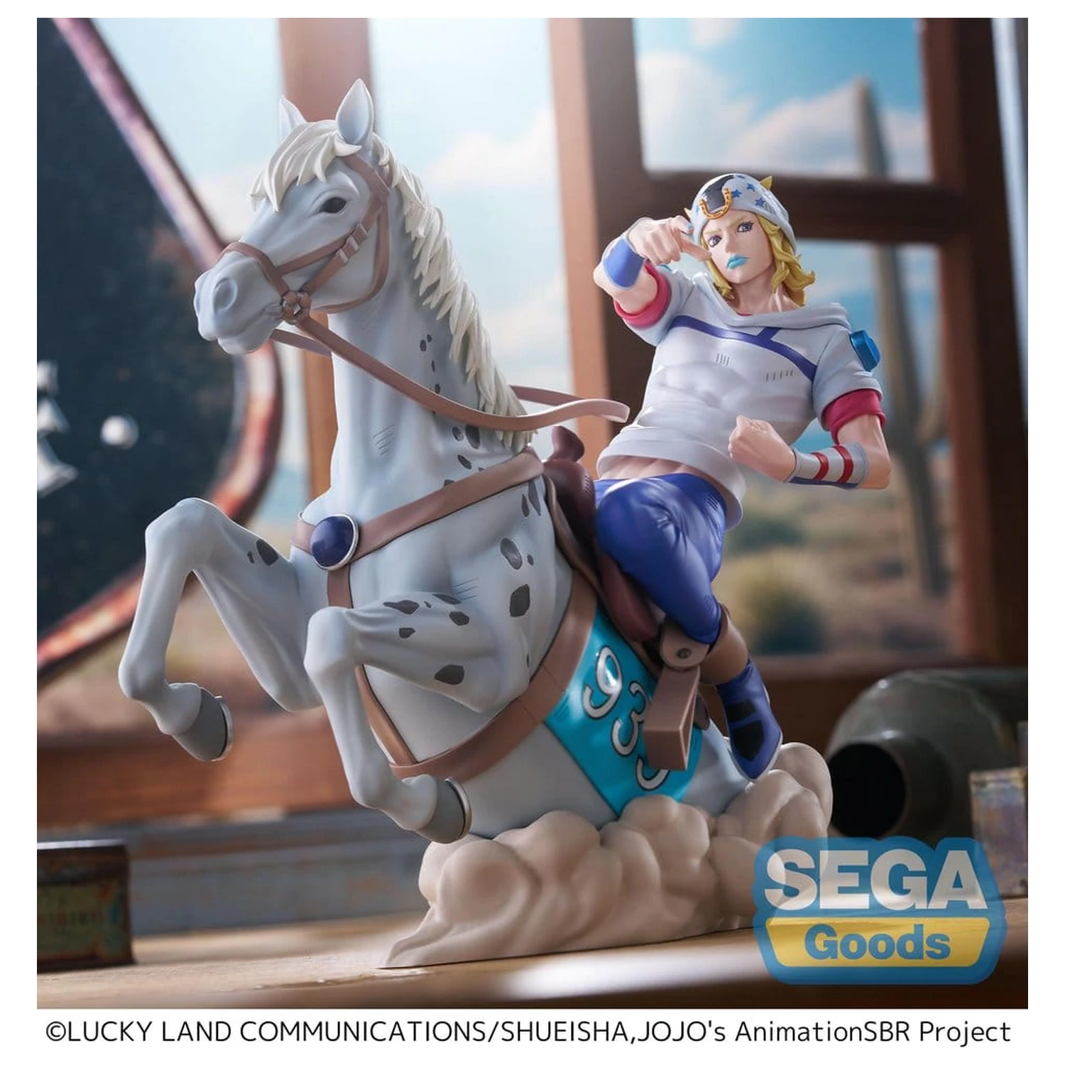 JoJo's Bizarre Adventure: Steel Ball Run XrossLinkMAX PVC Figurka Johnny Joestar 18 cm fotografii produktu