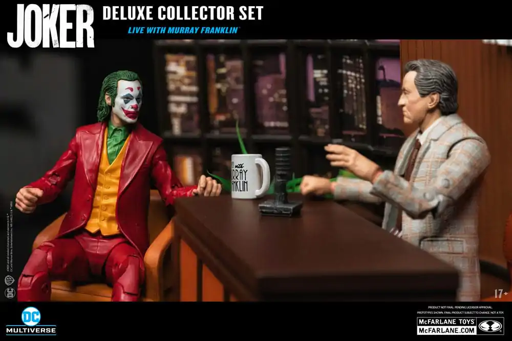 Joker DC Multiverse (Joker Movie) Deluxe Sběratelská Akční Figurka The Joker (Live with Murray Franklin) Limited Edition 18 cm fotografii produktu