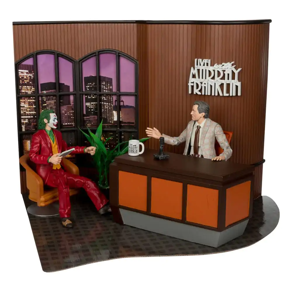 Joker DC Multiverse (Joker Movie) Deluxe Sběratelská Akční Figurka The Joker (Live with Murray Franklin) Limited Edition 18 cm fotografii produktu