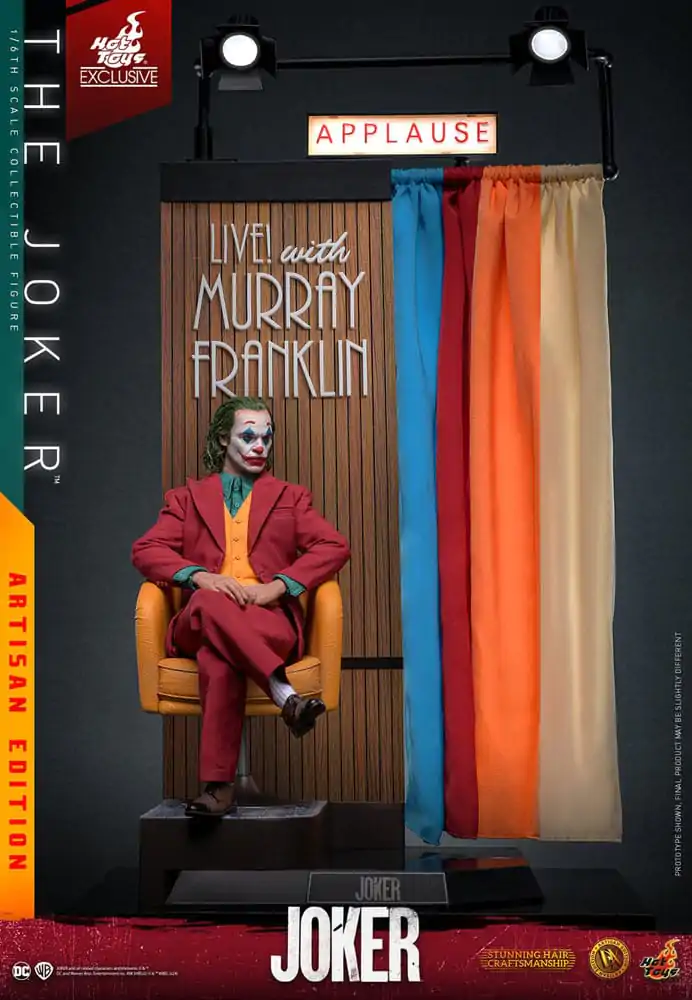 Joker Movie Masterpiece Akční figurka 1/6 The Joker Artisan Edition 30 cm fotografii produktu