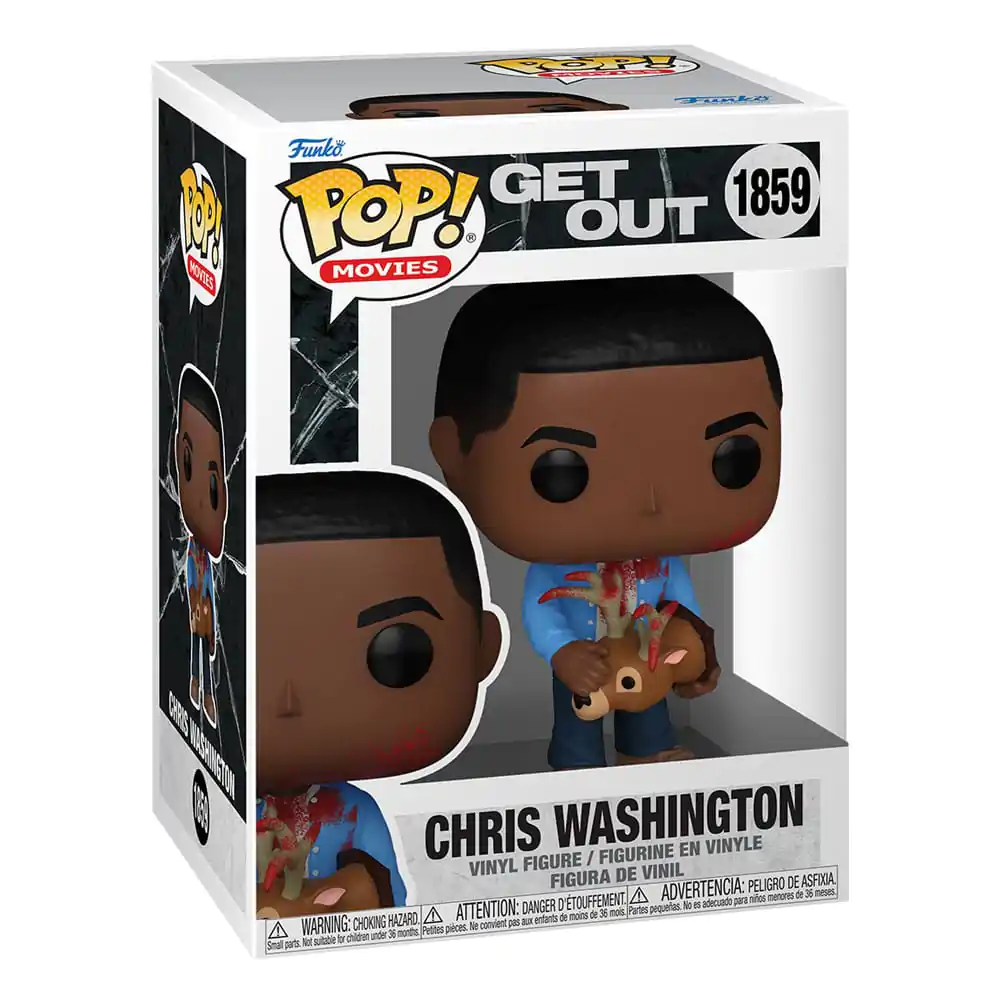 Jordan Peele Funko POP! Movies vinylová figurka Uteč - Chris Washington s jelenem 9 cm fotografii produktu