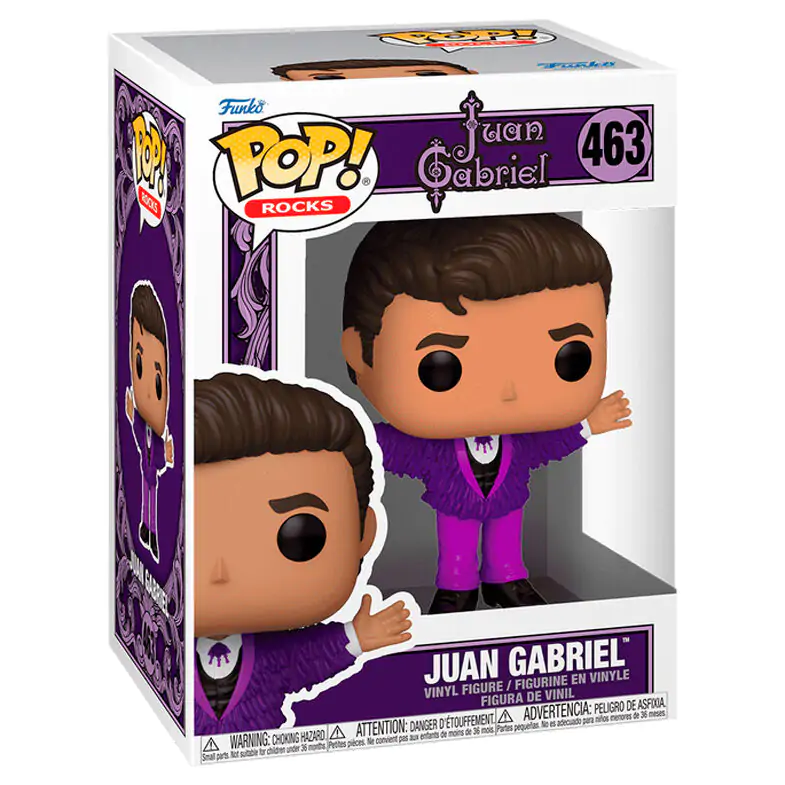 Juan Gabriel Funko POP! Rocks vinylová figurka Purple Outfit 9 cm fotografii produktu