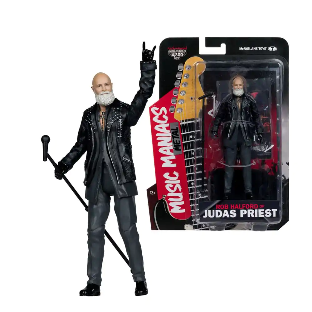 Judas Priest Music Maniacs Heavy Metal akční figurka Rob Halford 15 cm fotografii produktu