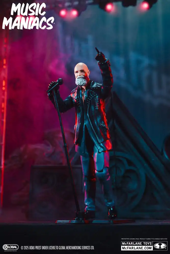Judas Priest Music Maniacs Heavy Metal akční figurka Rob Halford 15 cm fotografii produktu