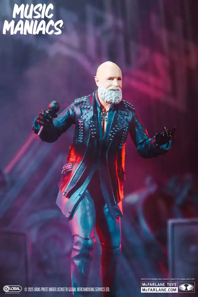 Judas Priest Music Maniacs Heavy Metal akční figurka Rob Halford 15 cm fotografii produktu