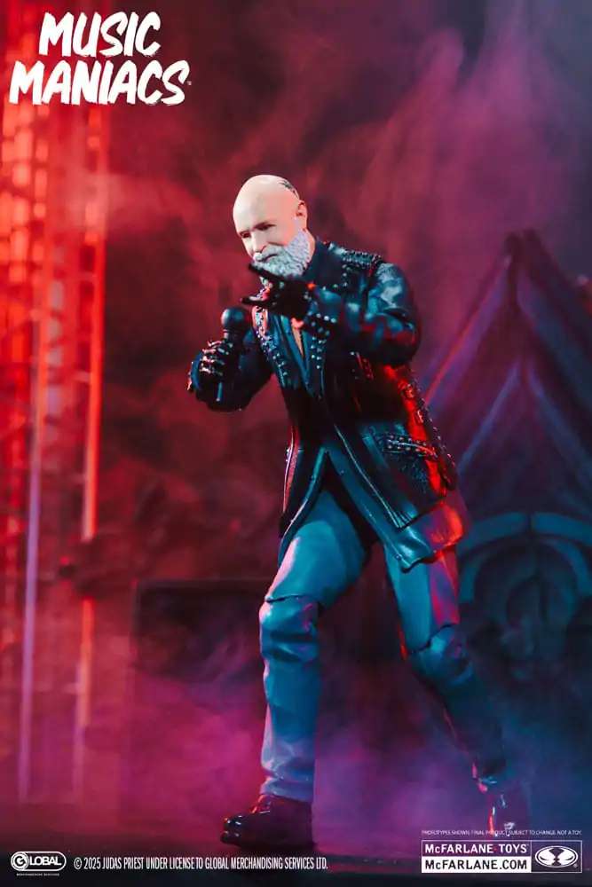 Judas Priest Music Maniacs Heavy Metal akční figurka Rob Halford 15 cm fotografii produktu
