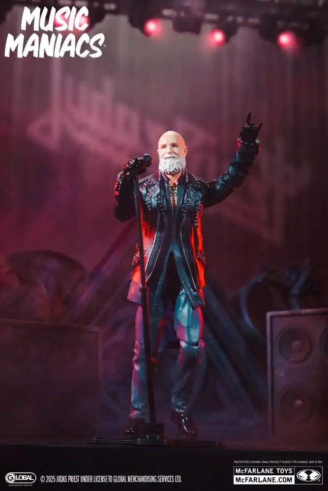 Judas Priest Music Maniacs Heavy Metal akční figurka Rob Halford 15 cm fotografii produktu