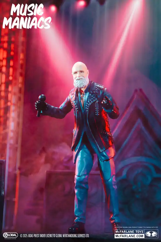 Judas Priest Music Maniacs Heavy Metal akční figurka Rob Halford 15 cm fotografii produktu