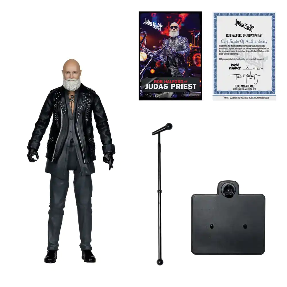 Judas Priest Music Maniacs Heavy Metal akční figurka Rob Halford 15 cm fotografii produktu