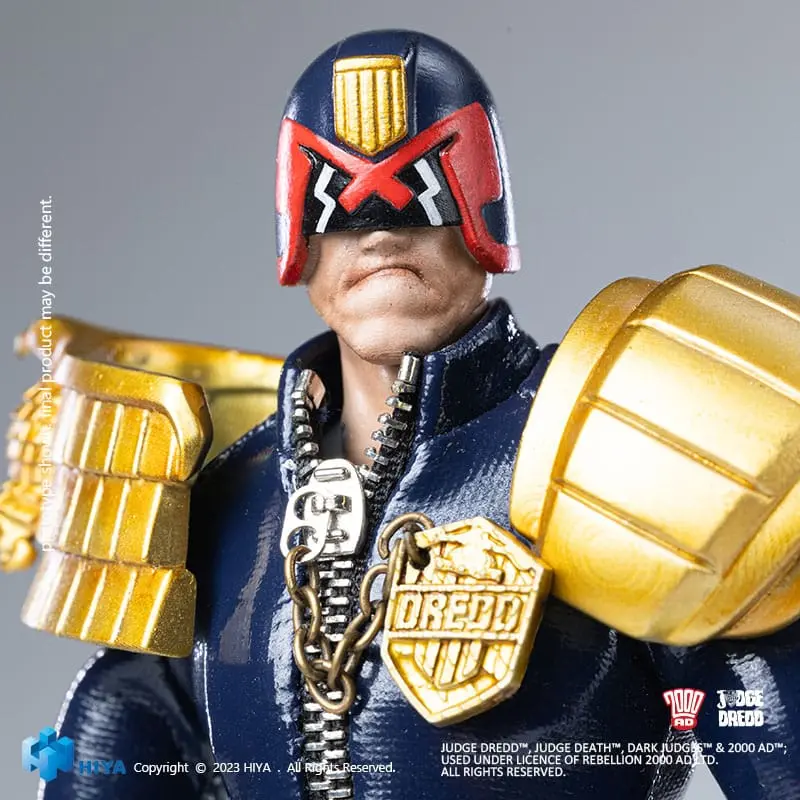 Judge Dredd Exquisite Super Series akční figurka 1/12 John Rambo 15 cm fotografii produktu