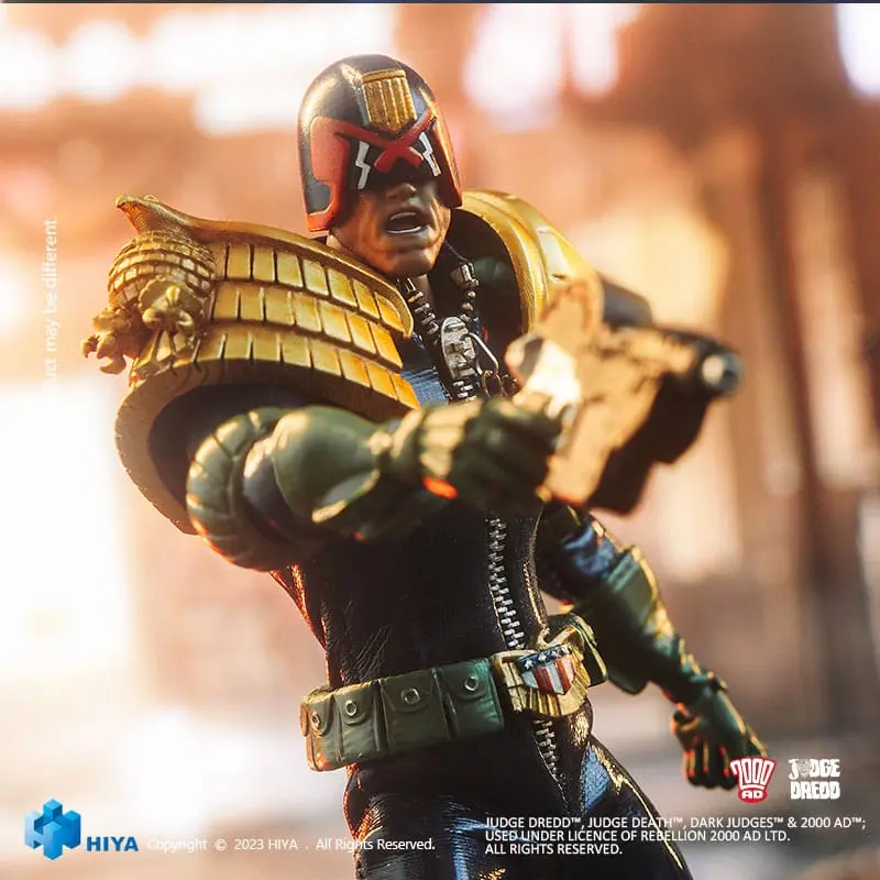 Judge Dredd Exquisite Super Series akční figurka 1/12 John Rambo 15 cm fotografii produktu