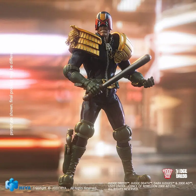 Judge Dredd Exquisite Super Series akční figurka 1/12 John Rambo 15 cm fotografii produktu