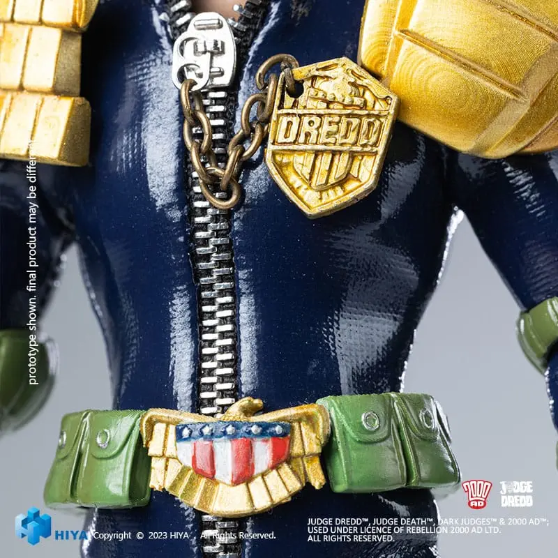 Judge Dredd Exquisite Super Series akční figurka 1/12 John Rambo 15 cm fotografii produktu