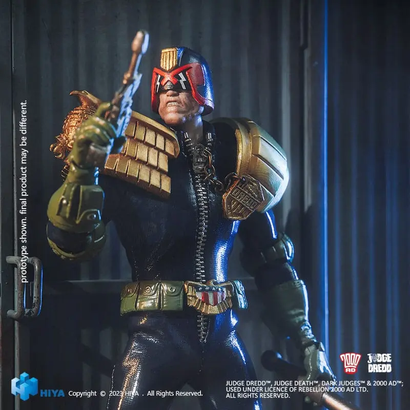 Judge Dredd Exquisite Super Series akční figurka 1/12 John Rambo 15 cm fotografii produktu