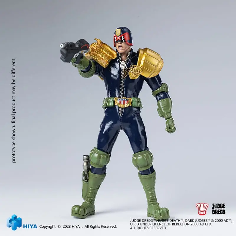 Judge Dredd Exquisite Super Series akční figurka 1/12 John Rambo 15 cm fotografii produktu