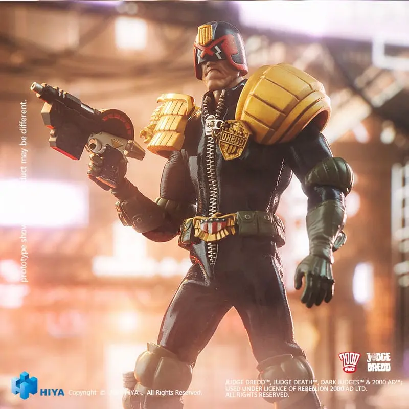 Judge Dredd Exquisite Super Series akční figurka 1/12 John Rambo 15 cm fotografii produktu