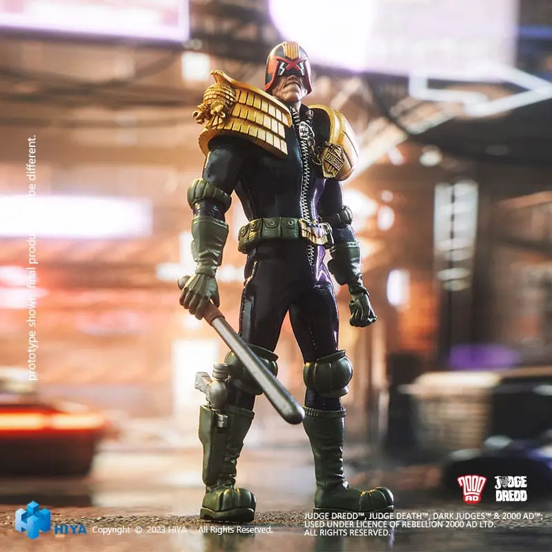 Judge Dredd Exquisite Super Series akční figurka 1/12 John Rambo 15 cm fotografii produktu