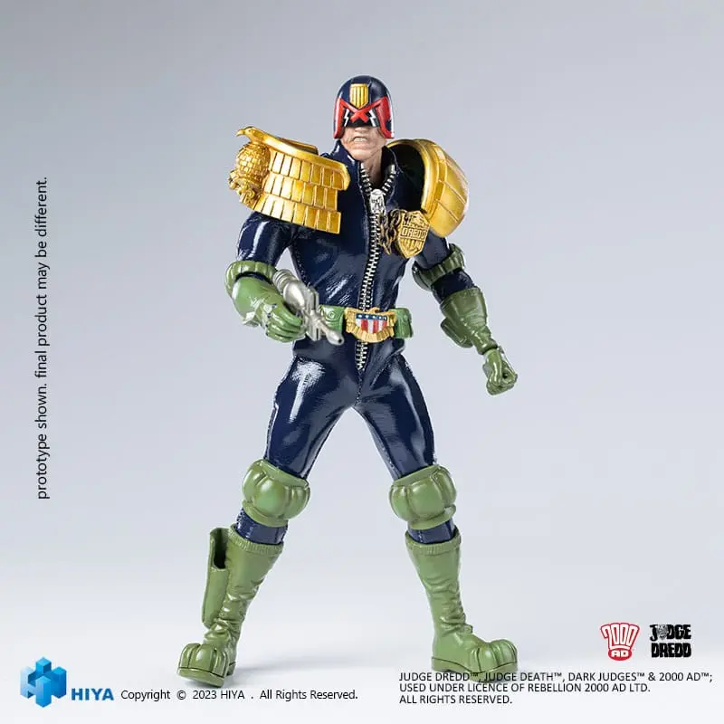 Judge Dredd Exquisite Super Series akční figurka 1/12 John Rambo 15 cm fotografii produktu