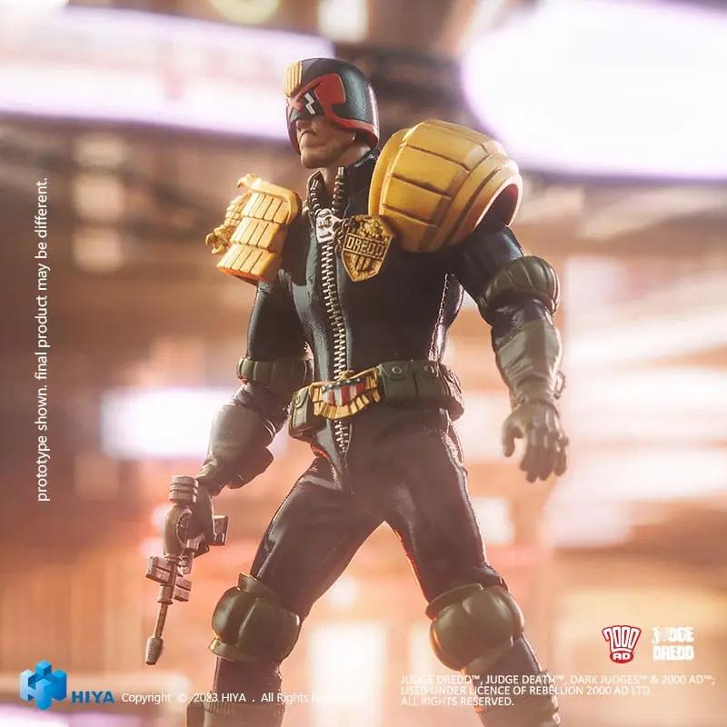 Judge Dredd Exquisite Super Series akční figurka 1/12 John Rambo 15 cm fotografii produktu