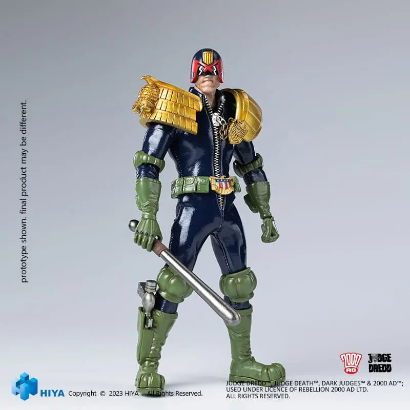 Judge Dredd Exquisite Super Series akční figurka 1/12 John Rambo 15 cm fotografii produktu