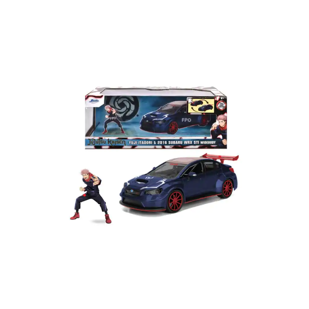 Jujutsu Kaisen Diecast Model 1/24 2016 Subaru WRX STI fotografii produktu