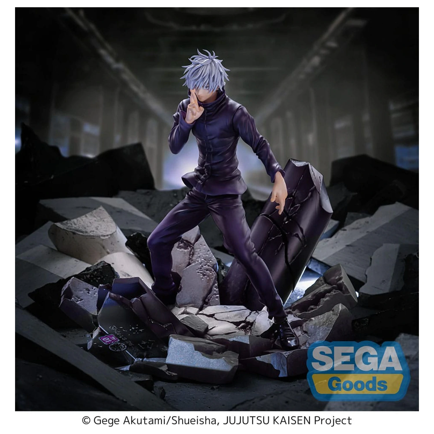 Jujutsu Kaisen Figurizm Luminasta PVC socha Shibuya Incident Satoru Gojo Unlimited Void 21 cm fotografii produktu