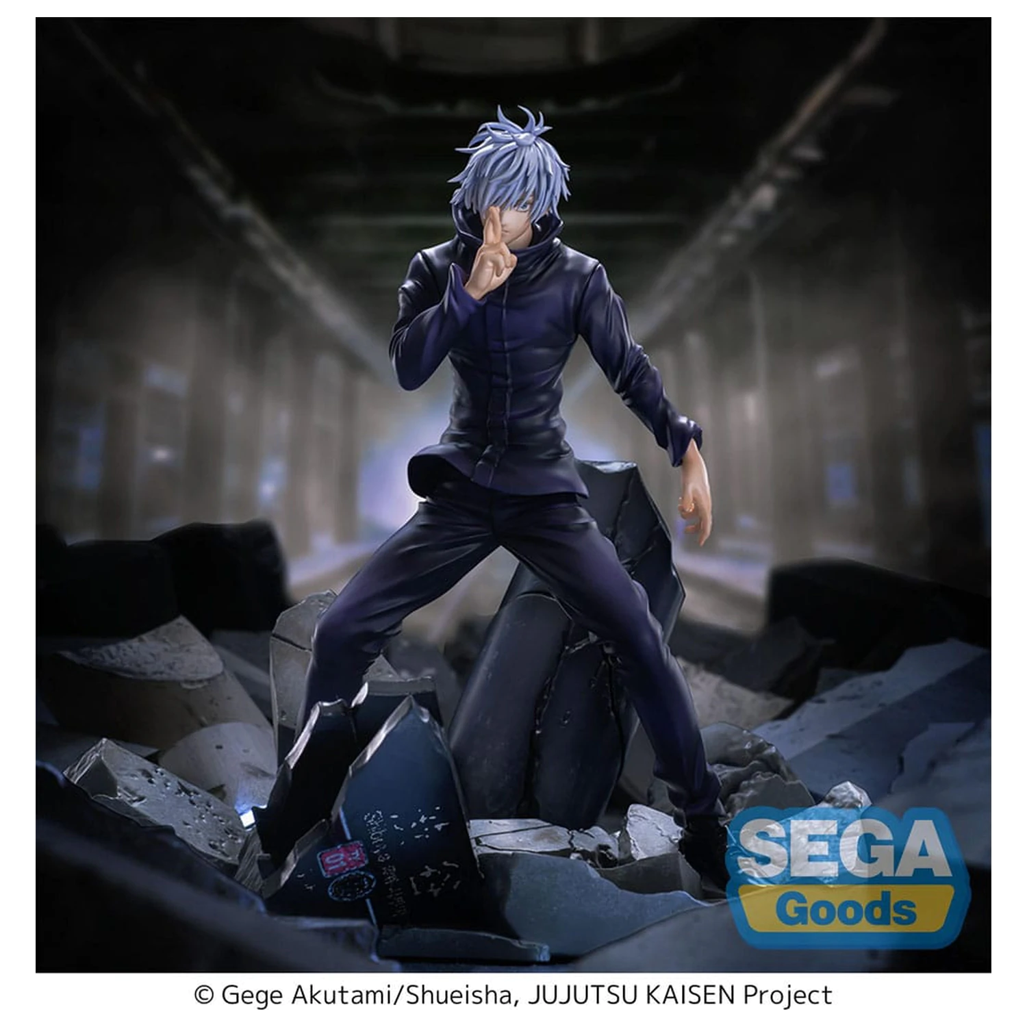 Jujutsu Kaisen Figurizm Luminasta PVC socha Shibuya Incident Satoru Gojo Unlimited Void 21 cm fotografii produktu