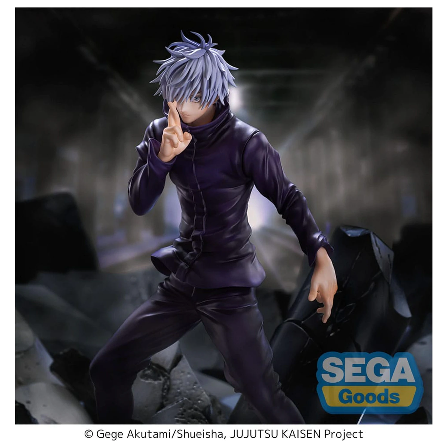 Jujutsu Kaisen Figurizm Luminasta PVC socha Shibuya Incident Satoru Gojo Unlimited Void 21 cm fotografii produktu