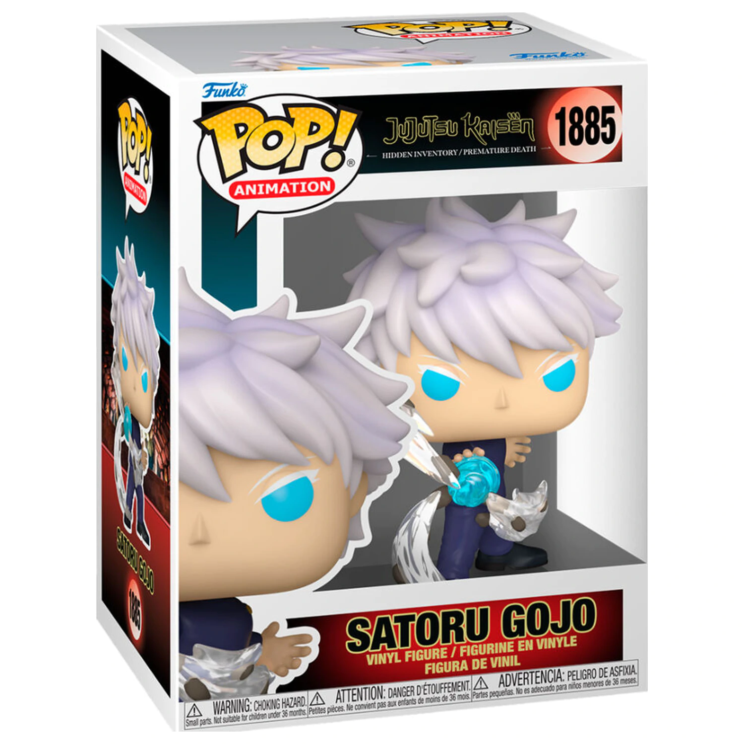 Jujutsu Kaisen Funko POP! Animation vinylové figurky Gojo (Hidden Inv) 9 cm fotografii produktu