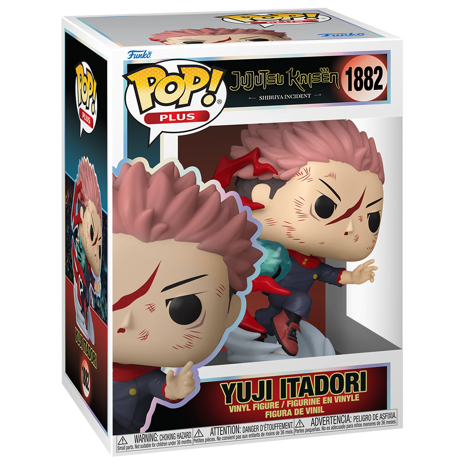 Jujutsu Kaisen Funko POP! Plus Animation vinylové figurky Yuji Itadori 9 cm fotografii produktu
