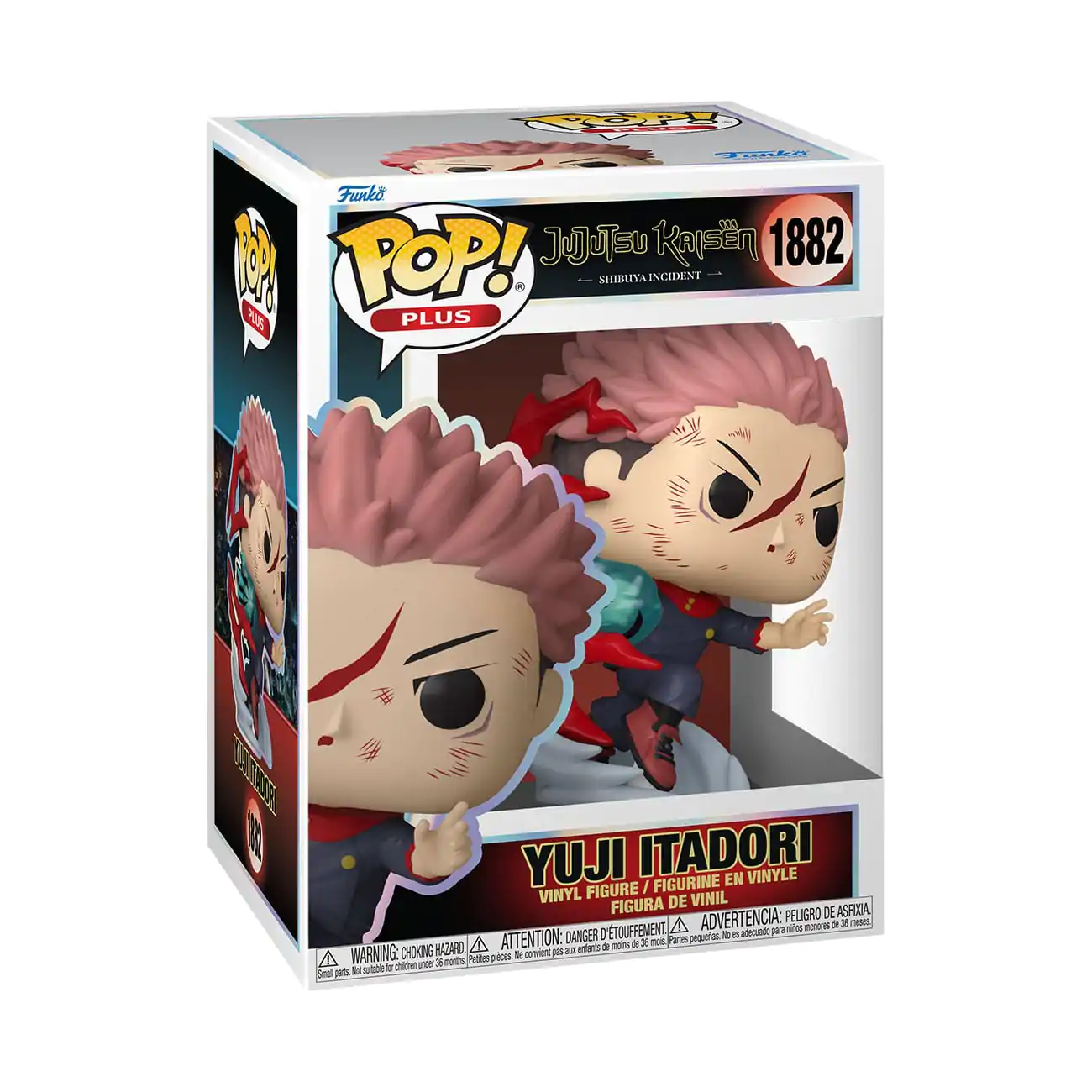 Jujutsu Kaisen Funko POP! Plus Animation vinylové figurky Yuji Itadori 9 cm fotografii produktu