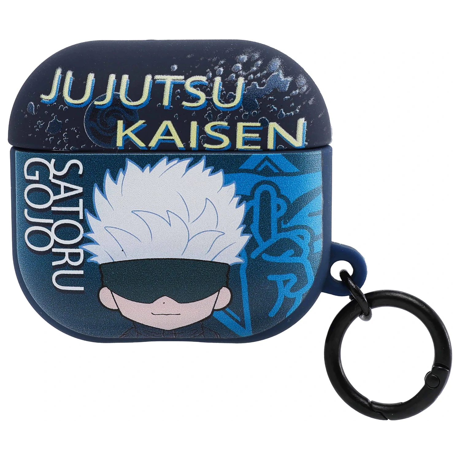 Jujutsu Kaisen Gojo 3D pěnové pouzdro na AirPods s klipem na tašku fotografii produktu