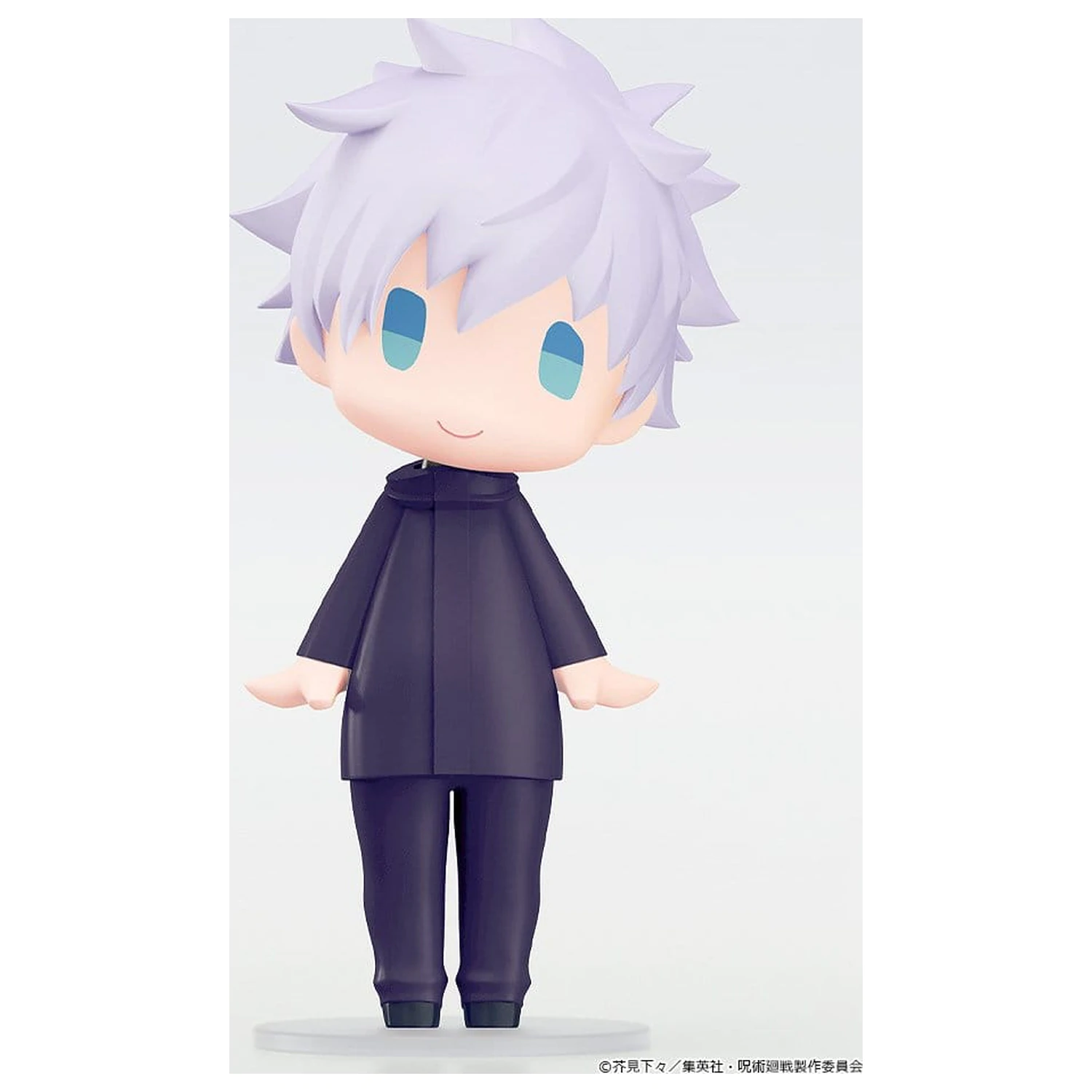 Jujutsu Kaisen HELLO! GOOD SMILE akční figurka Satoru Gojo: Unmasked Ver. 10 cm fotografii produktu