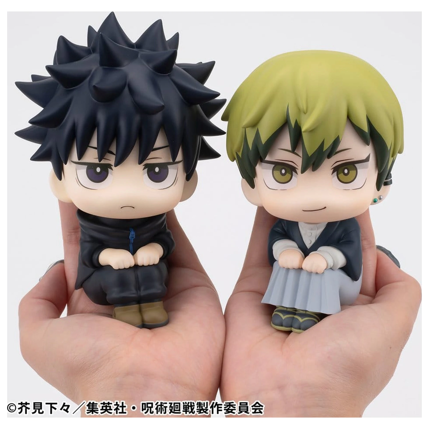 Jujutsu Kaisen Look Up PVC sošky Megumi Fushiguro Ver. 2 a Naoya Zenin 11 cm (s dárkem) fotografii produktu