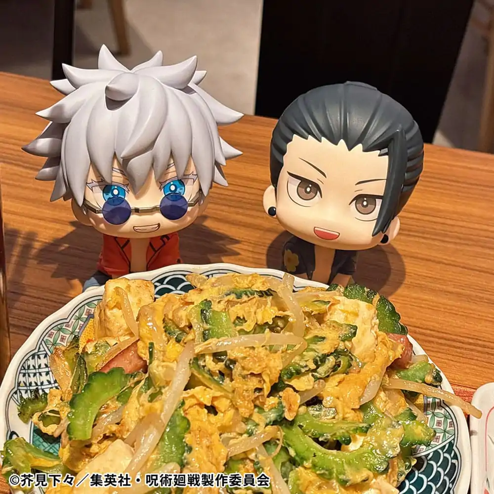 Jujutsu Kaisen Look Up PVC Soška Satoru Gojo & Suguru Geto Okinawa Ver. Sada (s dárkem) 11 cm fotografii produktu