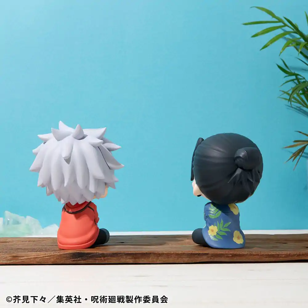 Jujutsu Kaisen Look Up PVC Soška Satoru Gojo & Suguru Geto Okinawa Ver. Sada (s dárkem) 11 cm fotografii produktu