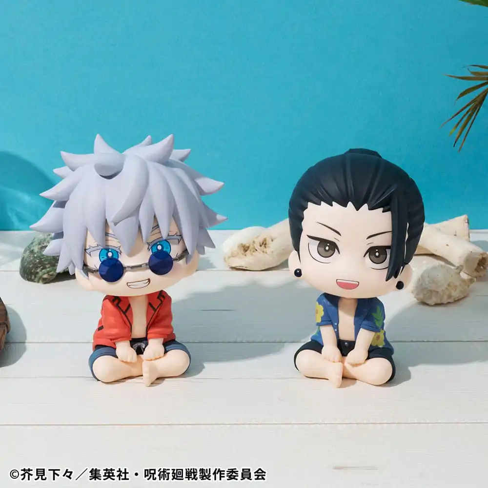 Jujutsu Kaisen Look Up PVC Soška Satoru Gojo & Suguru Geto Okinawa Ver. Sada (s dárkem) 11 cm fotografii produktu