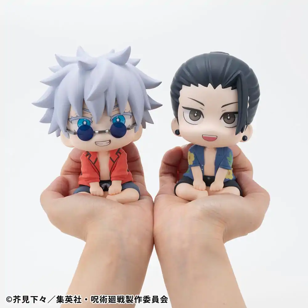 Jujutsu Kaisen Look Up PVC Soška Satoru Gojo & Suguru Geto Okinawa Ver. Sada (s dárkem) 11 cm fotografii produktu