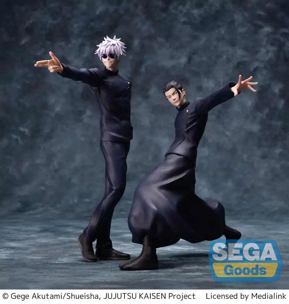 Jujutsu Kaisen Luminasta PVC Socha Kaigyoku/Gyokusetsu "Suguru Geto" Strong Duo 17 cm fotografii produktu