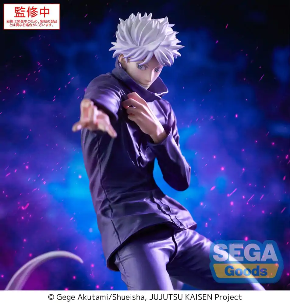 Jujutsu Kaisen Luminasta PVC socha Satoru Gojo Hollow Purple (Kyoshiki Murasaki) 21 cm fotografii produktu
