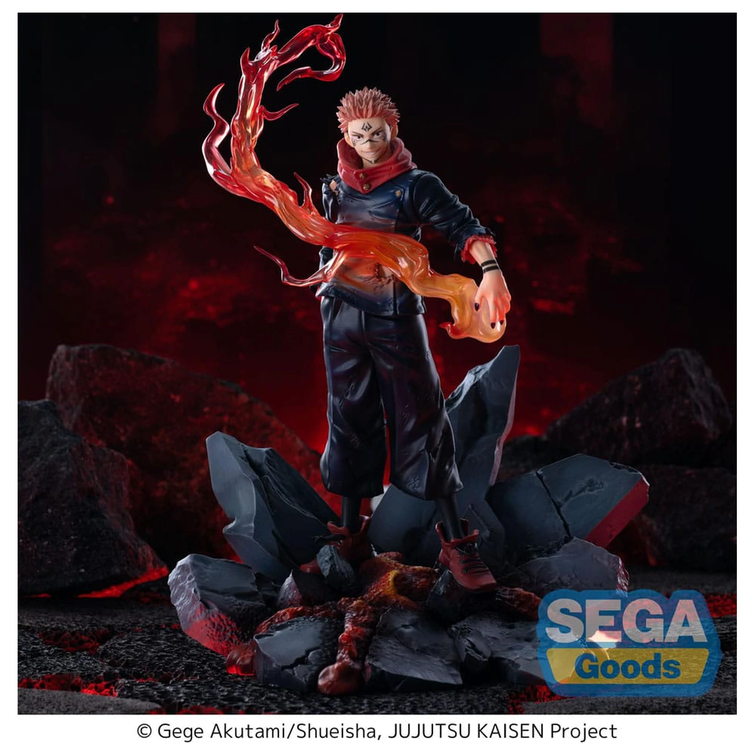 Jujutsu Kaisen Luminasta PVC Socha Sukuna Fuga 23 cm fotografii produktu
