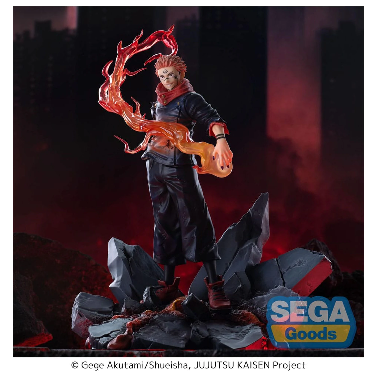 Jujutsu Kaisen Luminasta PVC Socha Sukuna Fuga 23 cm fotografii produktu